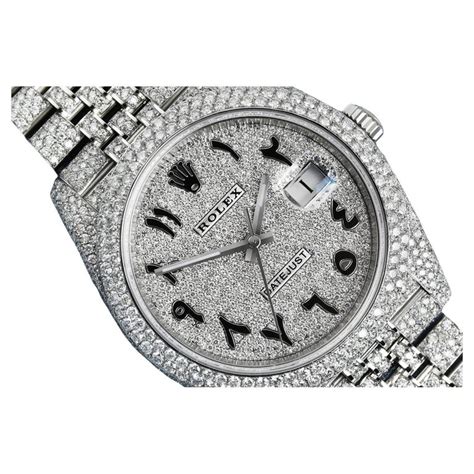 diamond rolex arabic numerals|rolex datejust 41 arabic numerals.